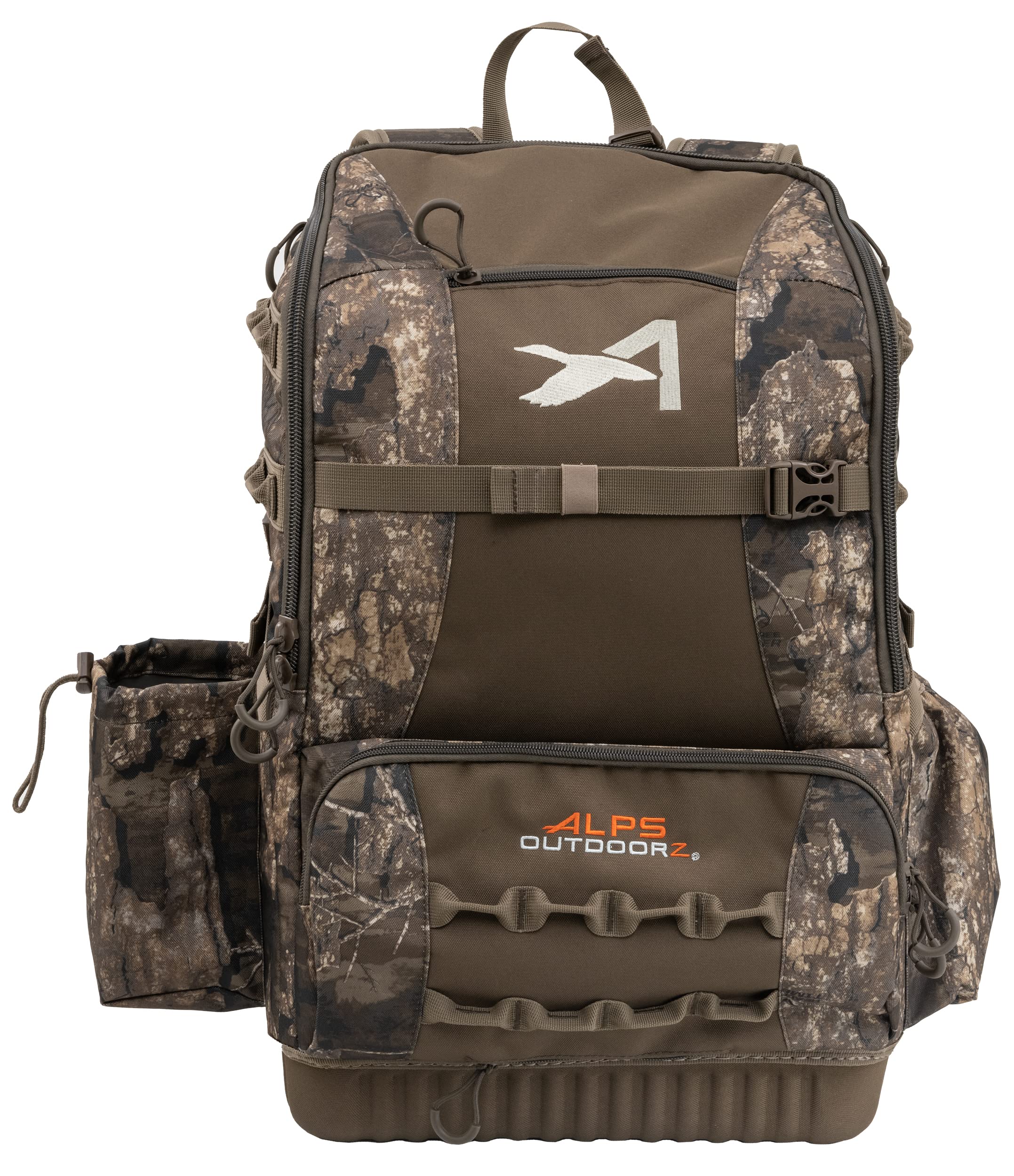 Thermos pocket and valuables pocket protect gear from the elements.