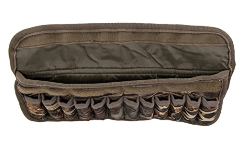 Top swivel clips and bottom D-rings for attaching to waders