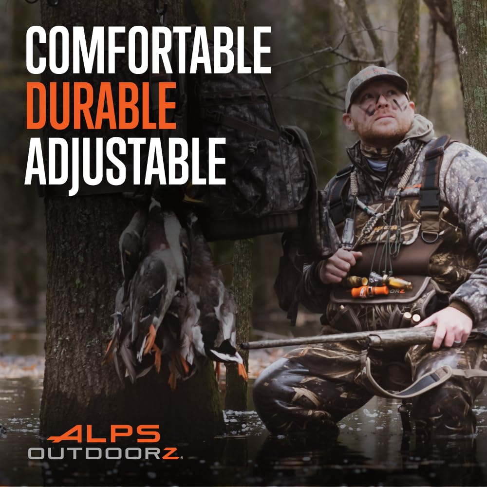 ALPS OutdoorZ Wetland Seat d-ring-attachment keeps your game strap secure