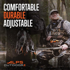 ALPS OutdoorZ Wetland Seat d-ring-attachment keeps your game strap secure