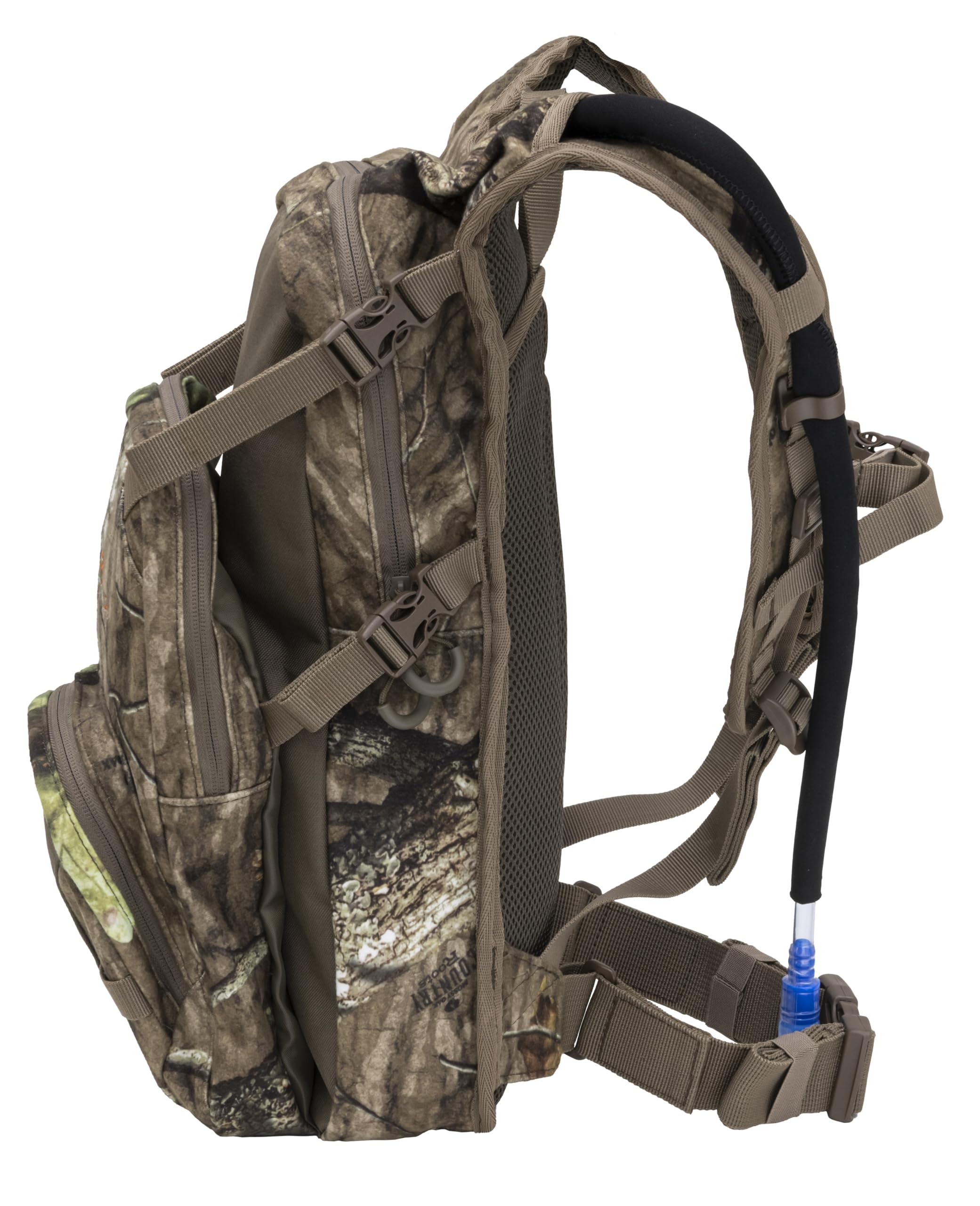 ALPS OutdoorZ Willow Creek kangaroo pocket demonstrates quick-access gear storage