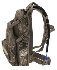 ALPS OutdoorZ Willow Creek kangaroo pocket demonstrates quick-access gear storage