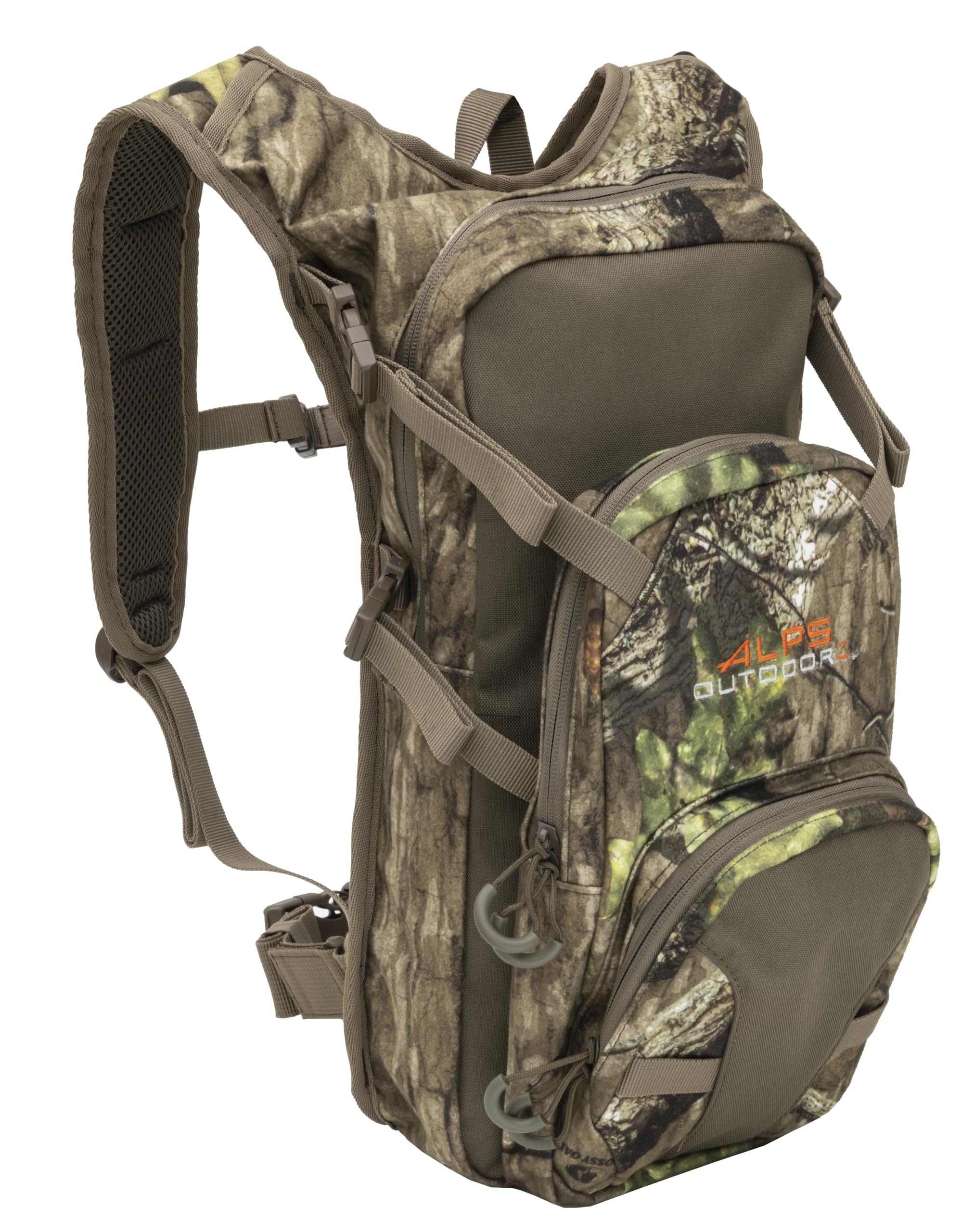 ALPS OutdoorZ Willow Creek pack front view with roomy main compartment for fast access