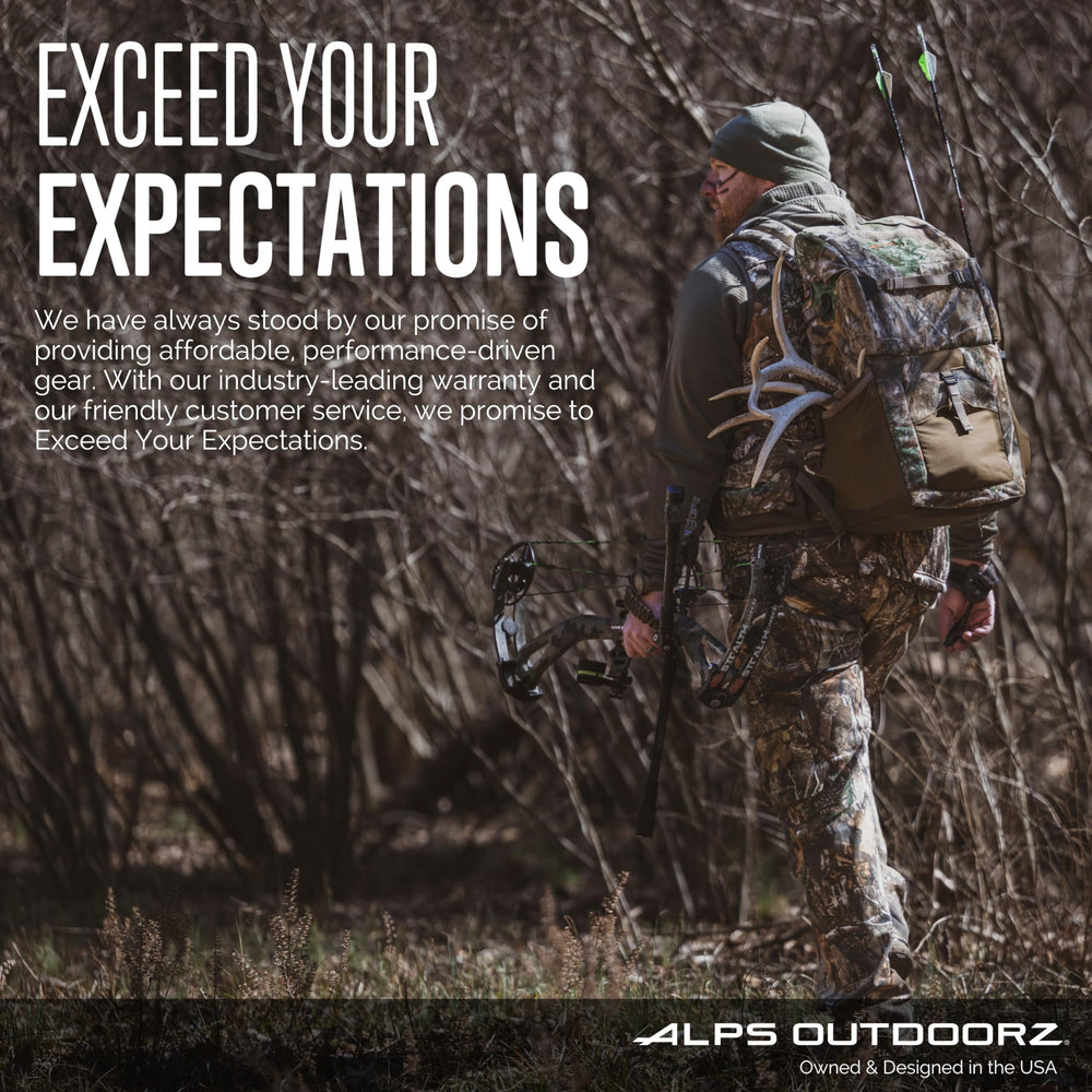 Padded shoulder straps on Willow Creek Pack for comfortable carry