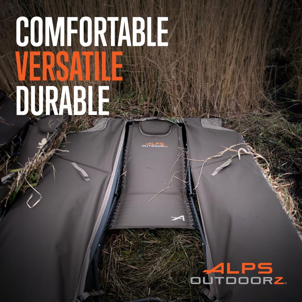 ALPS OutdoorZ Zero-Gravity Layout Blind flared fabric close-up improving concealment.