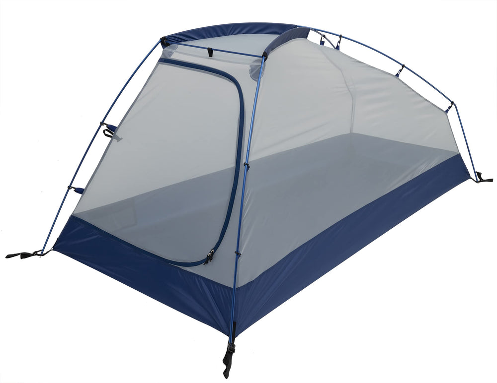 ALPS Mountaineering Zephyr tent full-mesh walls maximize ventilation.