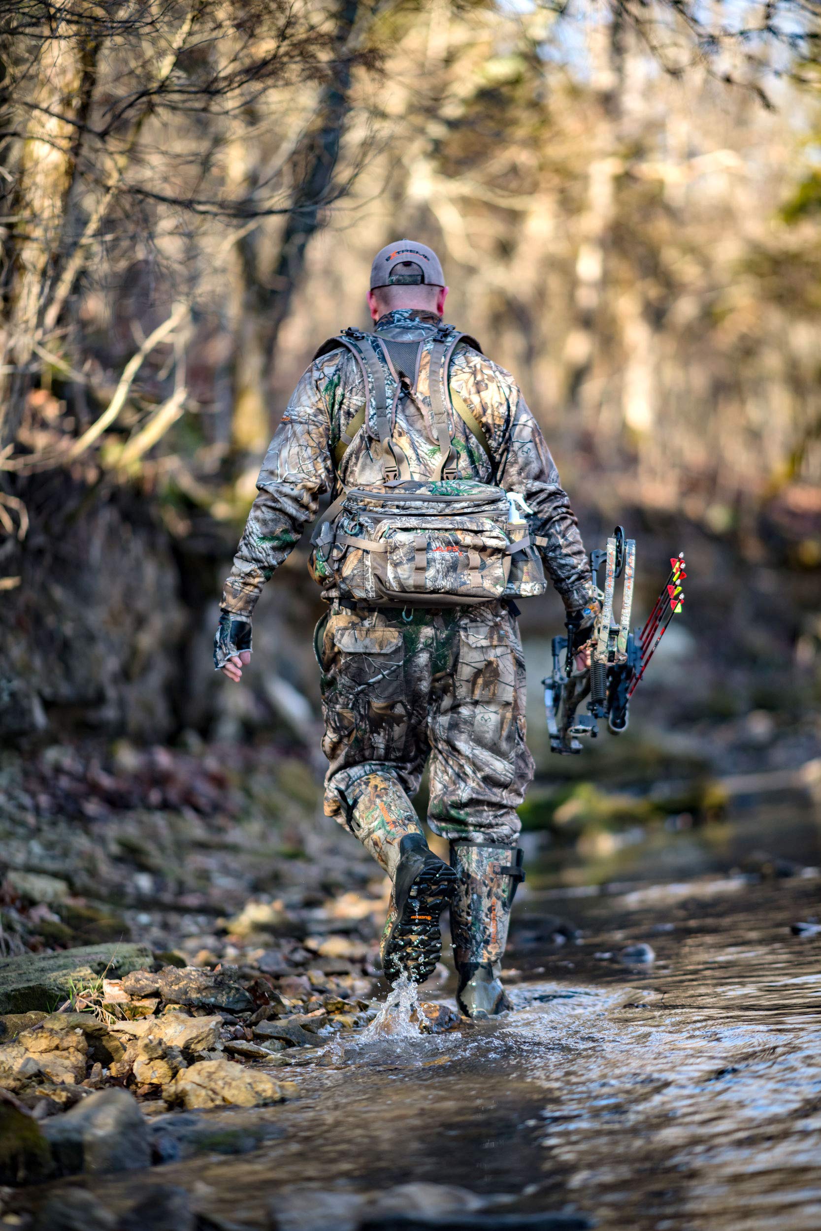 ALPS Pathfinder accessory pockets demonstrate quick-access storage options.
