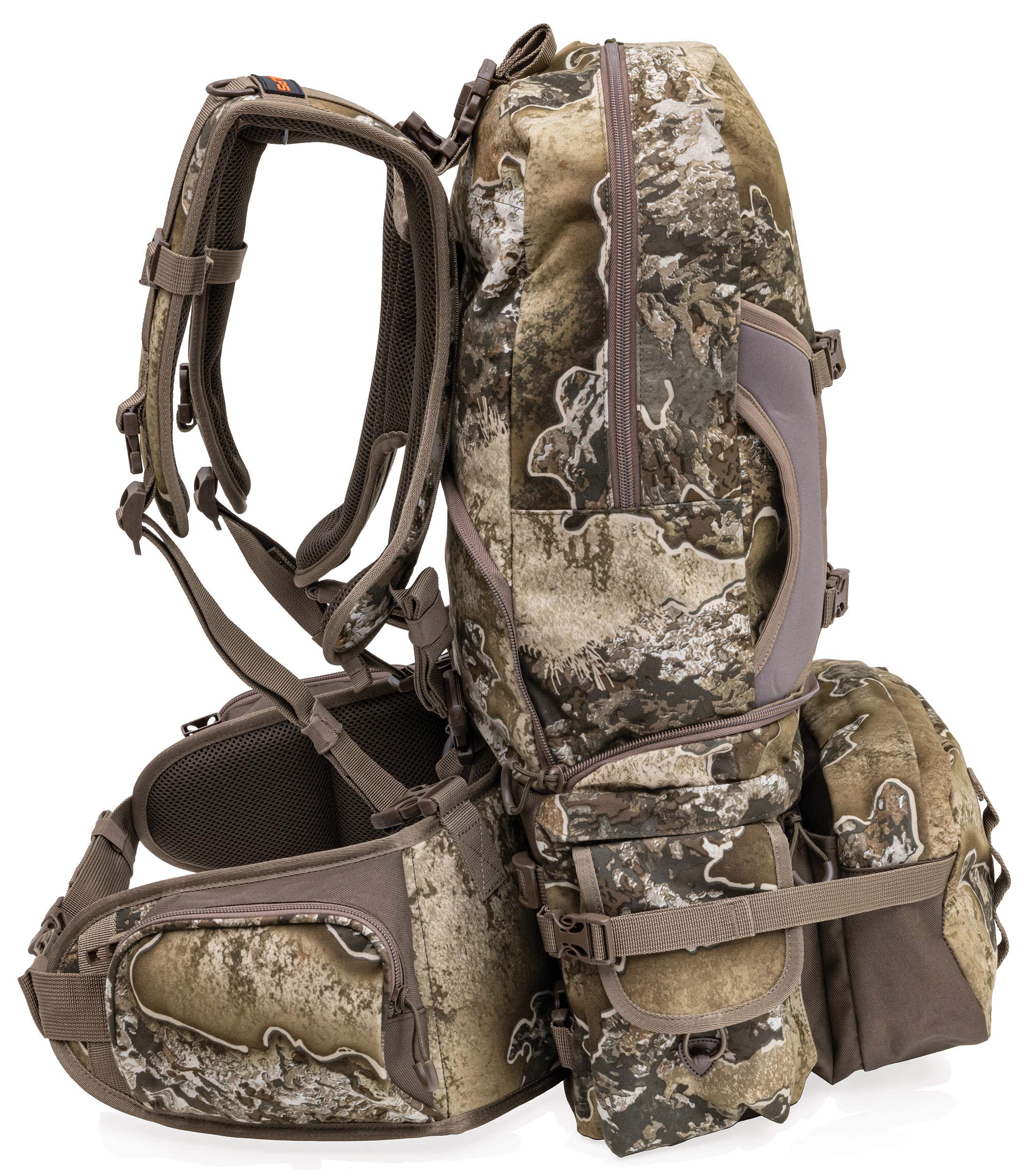 ALPS Pathfinder expandable daypack demonstrates extra space for gear on longer hunts.