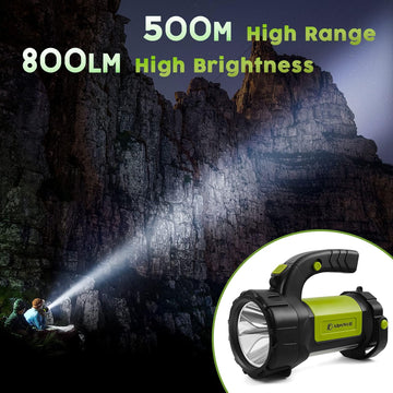 AlpsWolf 4-in-1 lantern-flashlight offers versatile lighting modes for different scenarios.