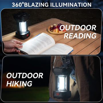 AlpsWolf rechargeable lantern with 4000mAh battery for devices