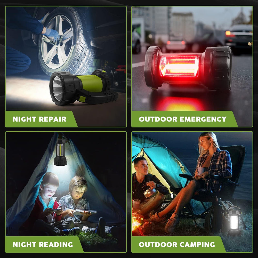 AlpsWolf emergency red strobe enhances visibility during critical situations.