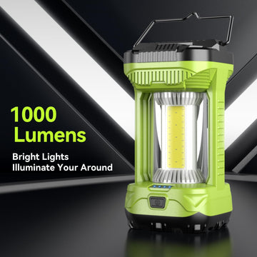 AlpsWolf lantern shows 360-degree illumination for complete campsite visibility
