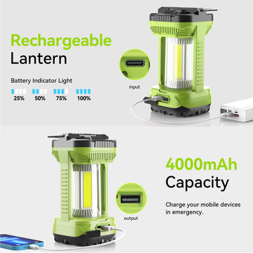 AlpsWolf lantern with four modes supports various situations, from night hikes to emergencies