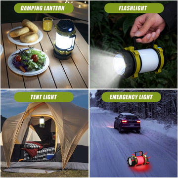 AlpsWolf lantern USB-rechargeable 4000mAh to power devices on trips.