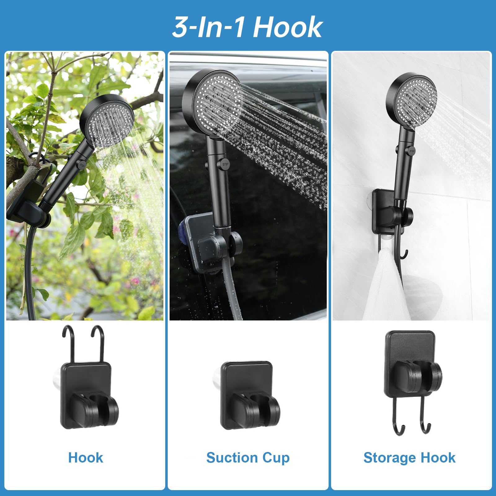 AlpsWolf portable shower outdoor-cleaning use for gear, pets, and sandy feet