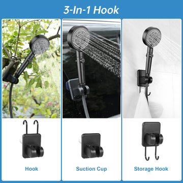AlpsWolf portable shower outdoor-cleaning use for gear, pets, and sandy feet