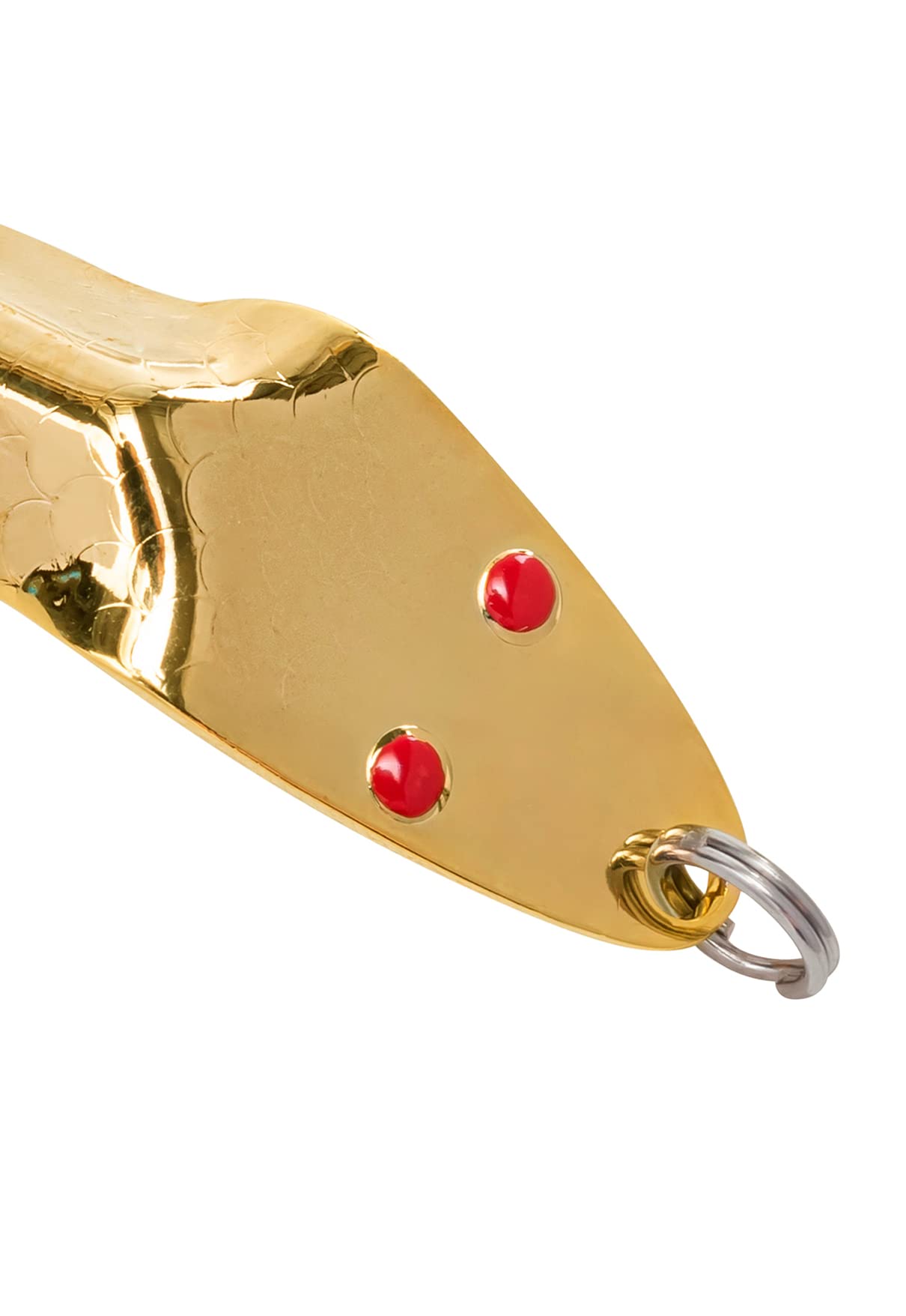 Al's Goldfish Lure Co Forty Niner action cast image demonstrates easy casting.