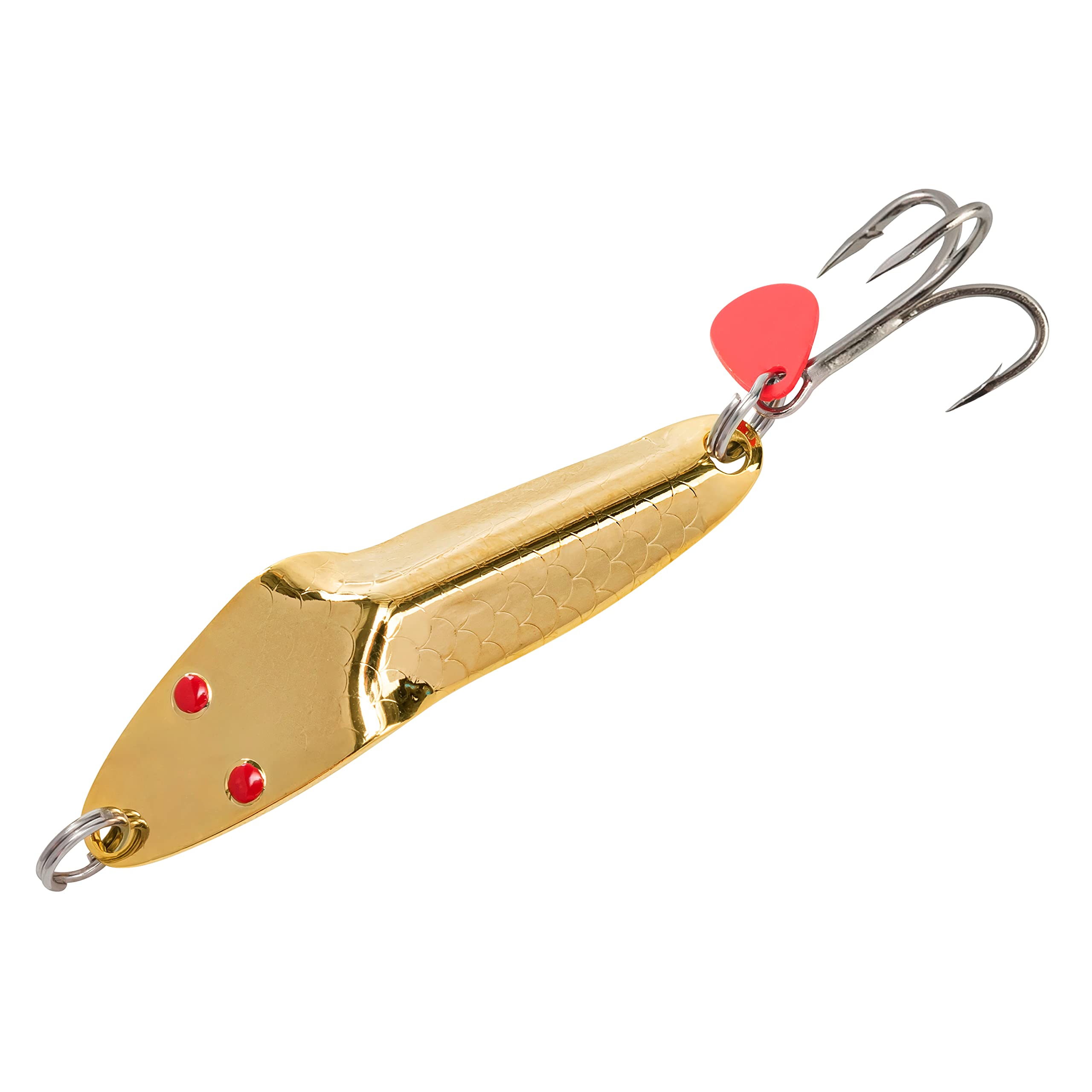 Al's Goldfish Lure Co Forty Niner hook closeup highlights durable hardware for bass and trout.