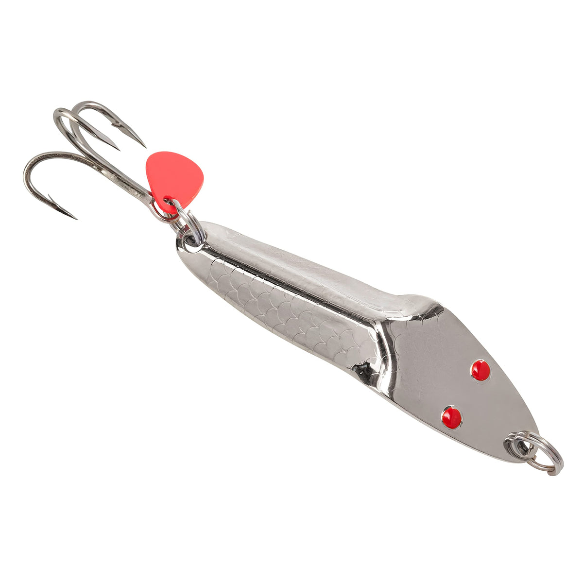Al's Goldfish Lure Co Forty Niner lure 5-16oz nickel, ideal for casting.