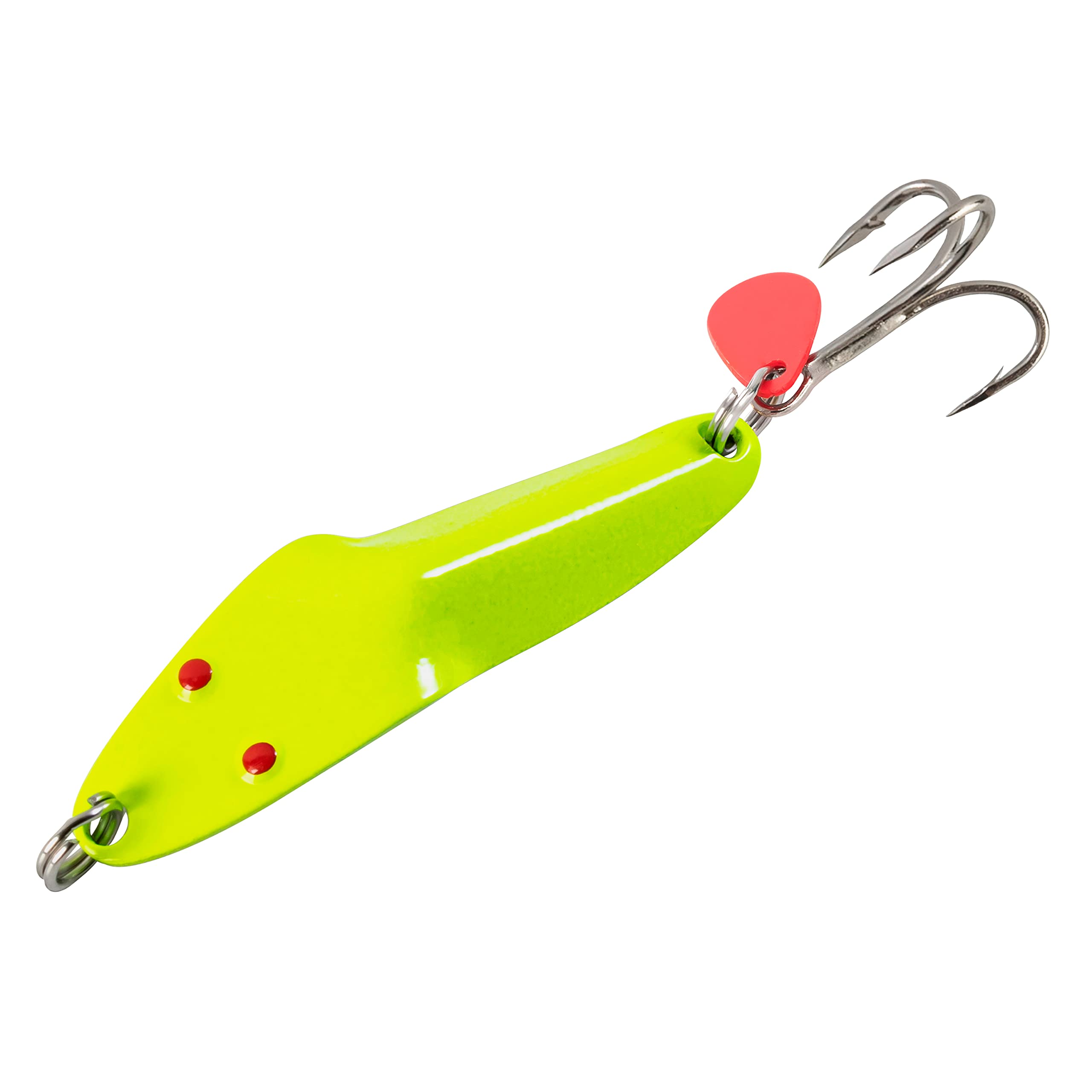 Al's Goldfish Lure Co Forty Niner in action shows precise casting and enticing wobble.