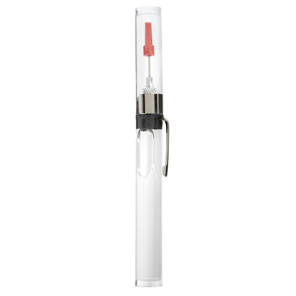Al's Goldfish Lure Precision Oiler Pen cap close enables precise oil placement.