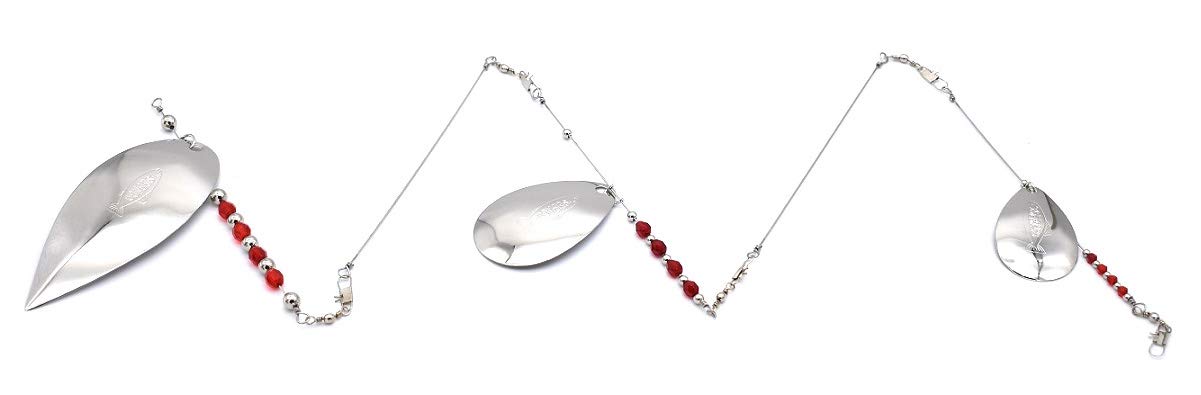 Al's Goldfish Sebago Trolling Rig 11-inch with detachable sections for flexible shallow-water trolling