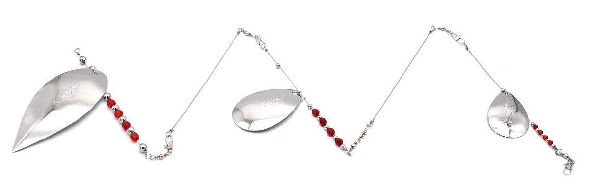 Al's Goldfish Sebago Trolling Rig 11-inch with detachable sections for flexible shallow-water trolling
