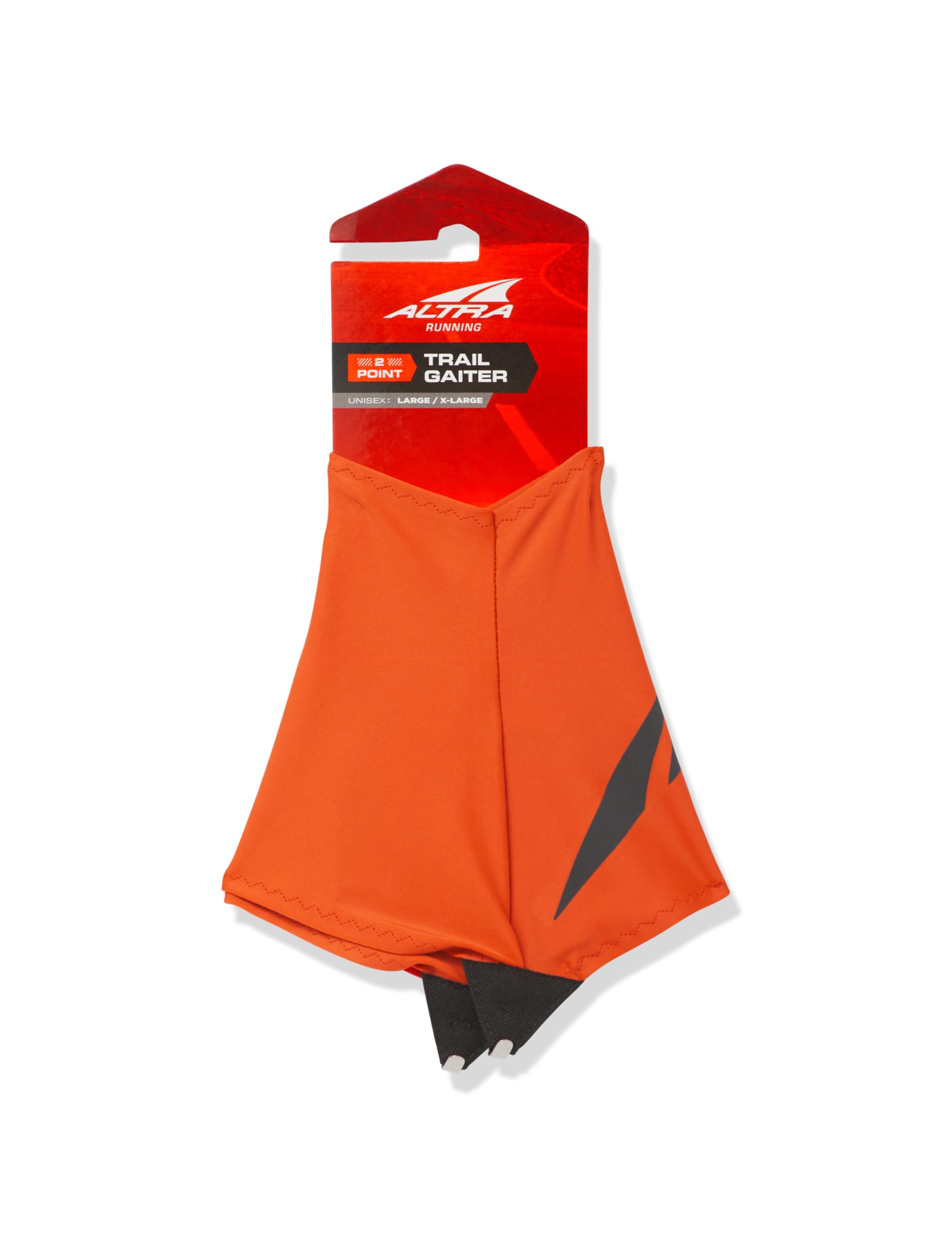 ALTRA Trail Gaiter strapless design allows shoe changes without gaiter removal.
