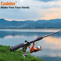 Two aluminum rod holders for bank fishing 2-pack
