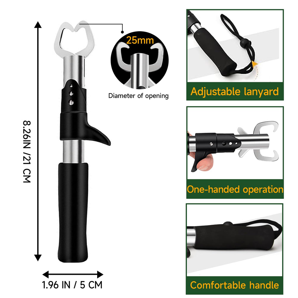 Corrosion-resistant stainless steel jaws of fishing pliers