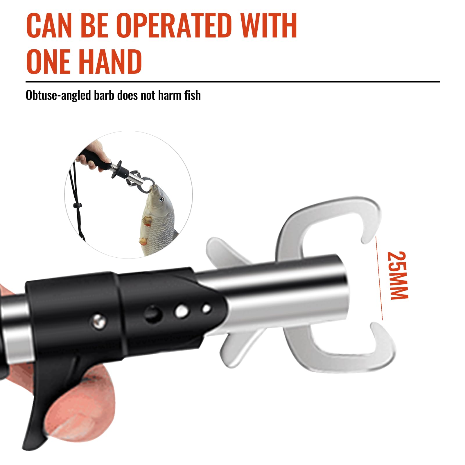 Line cutter and hook remover functionality