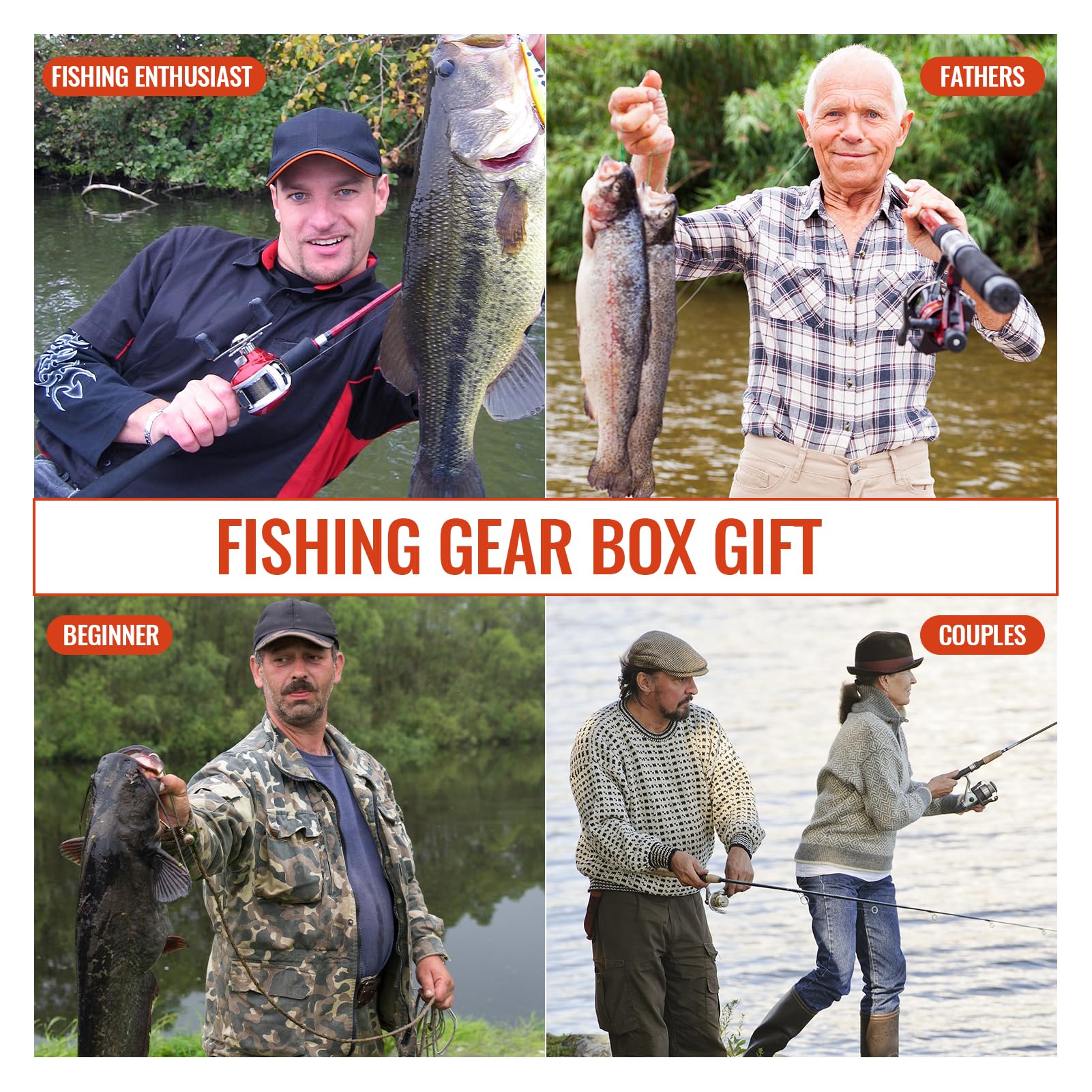 Suitable for freshwater and saltwater fishing environments