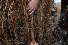 Aluminum frame construction of Avian-X G-Blind