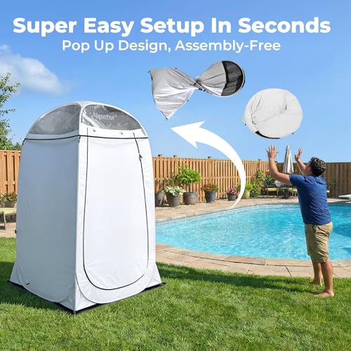 Alvantor pop-up folding design demonstrates quick setup without assembly.