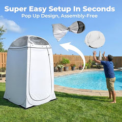 Alvantor pop-up folding design demonstrates quick setup without assembly.