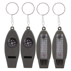 Alvinlite 4in1 survival whistle for portable signaling and direction finding