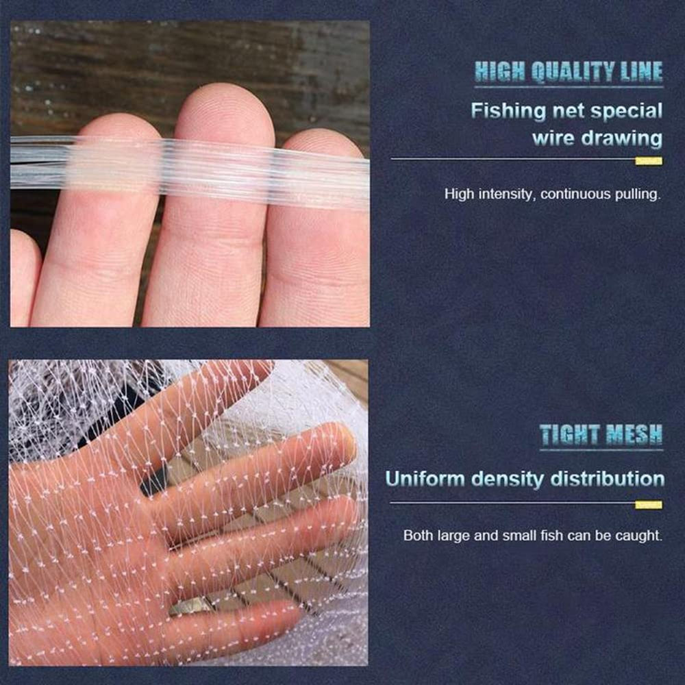 Alvinlite Standard Cast Net suitable for freshwater and saltwater use