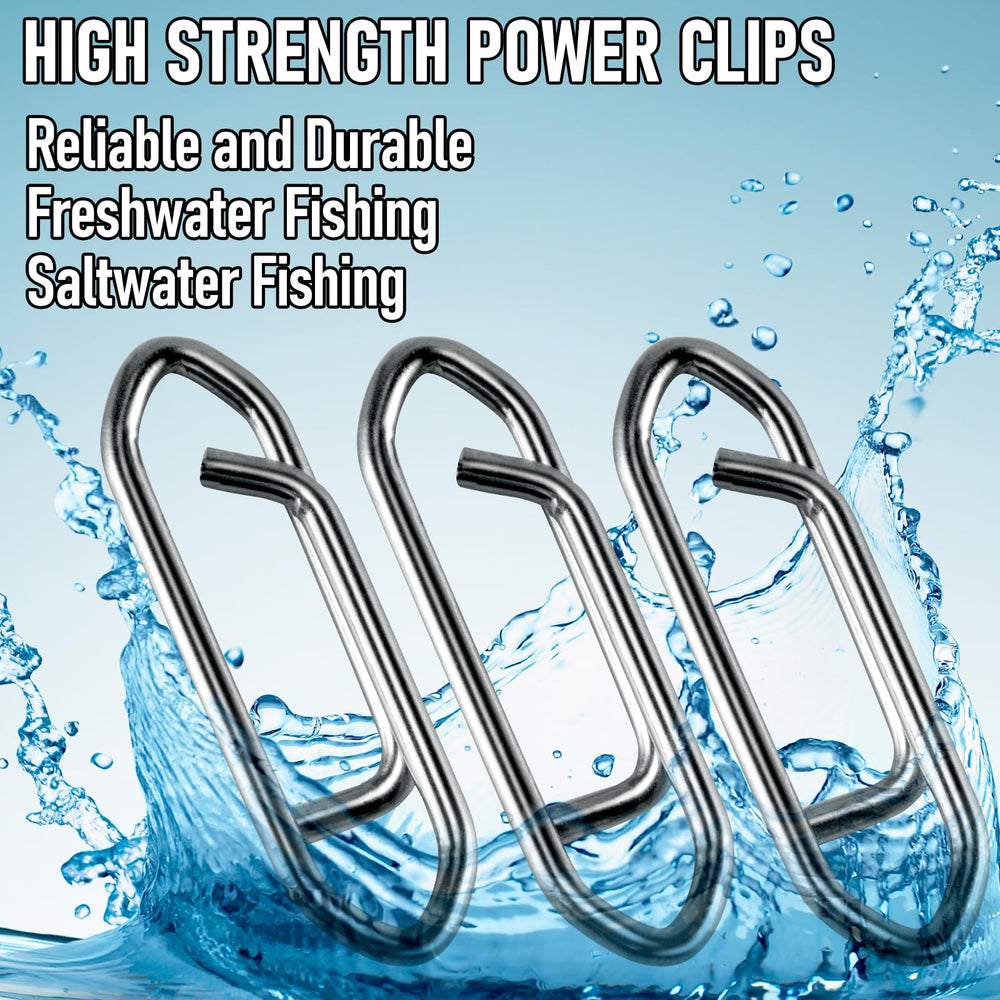 Clip compatible with crankbait, plug, swimbait, minnow, popper lures