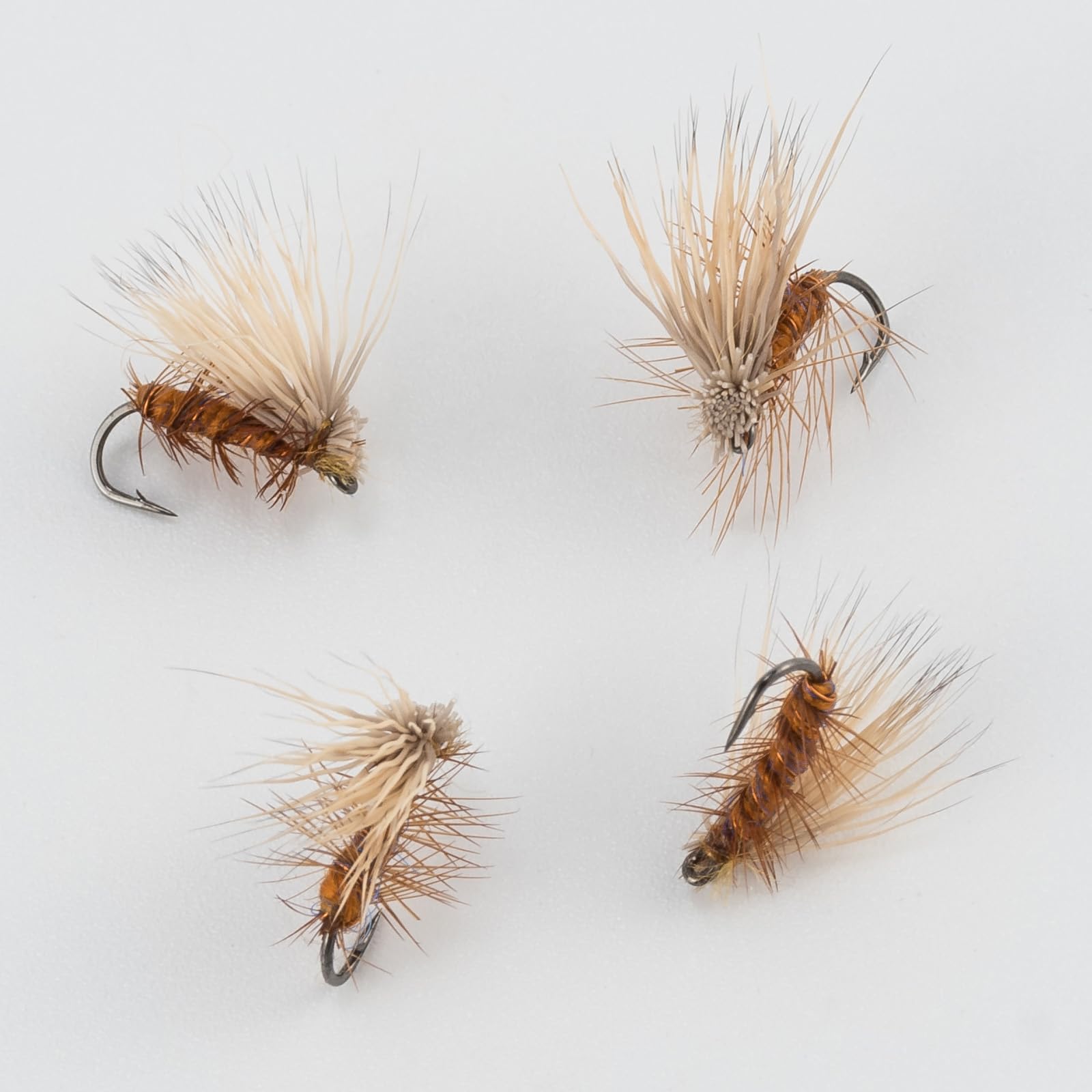 Size 16 elk hair caddisfly pattern in kit