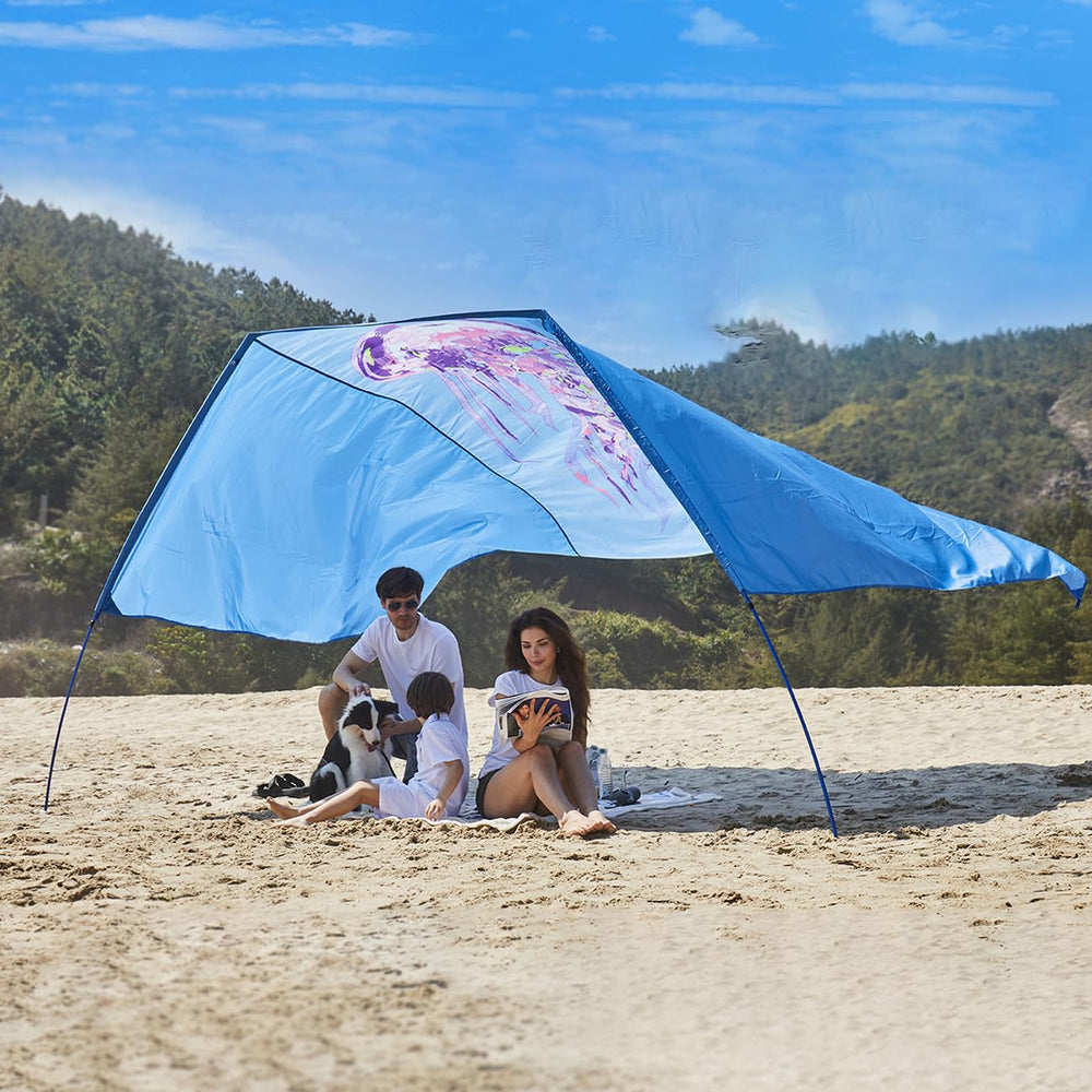 ALYCASO aerospace-grade aluminum construction ensures durable shade gear.
