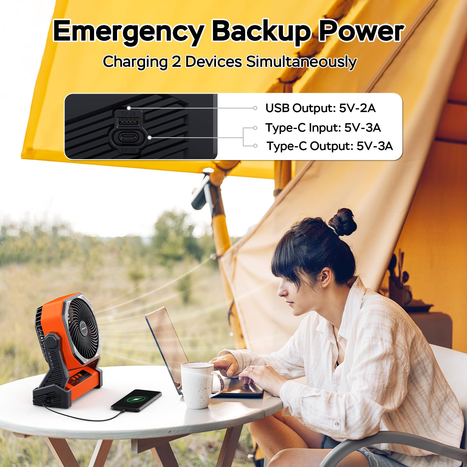 AMACOOL foldable hook tent design enabling overhead air circulation.