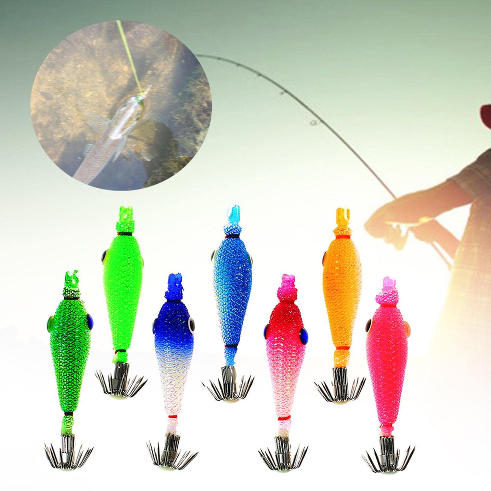 Lightweight fishing lure hooks by Amagogo for squid fishing