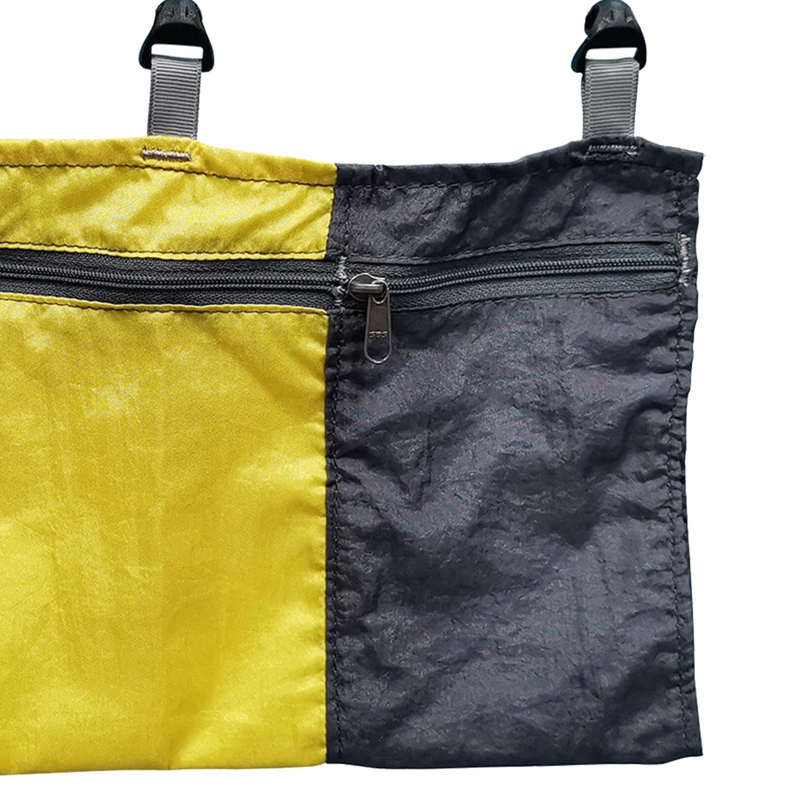 Amagogo Hammock Organizer Bag yellow water bottle pocket ready for camping