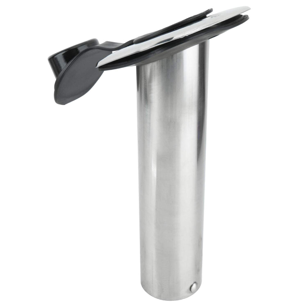 Close-up of gimbal pins and stainless steel construction