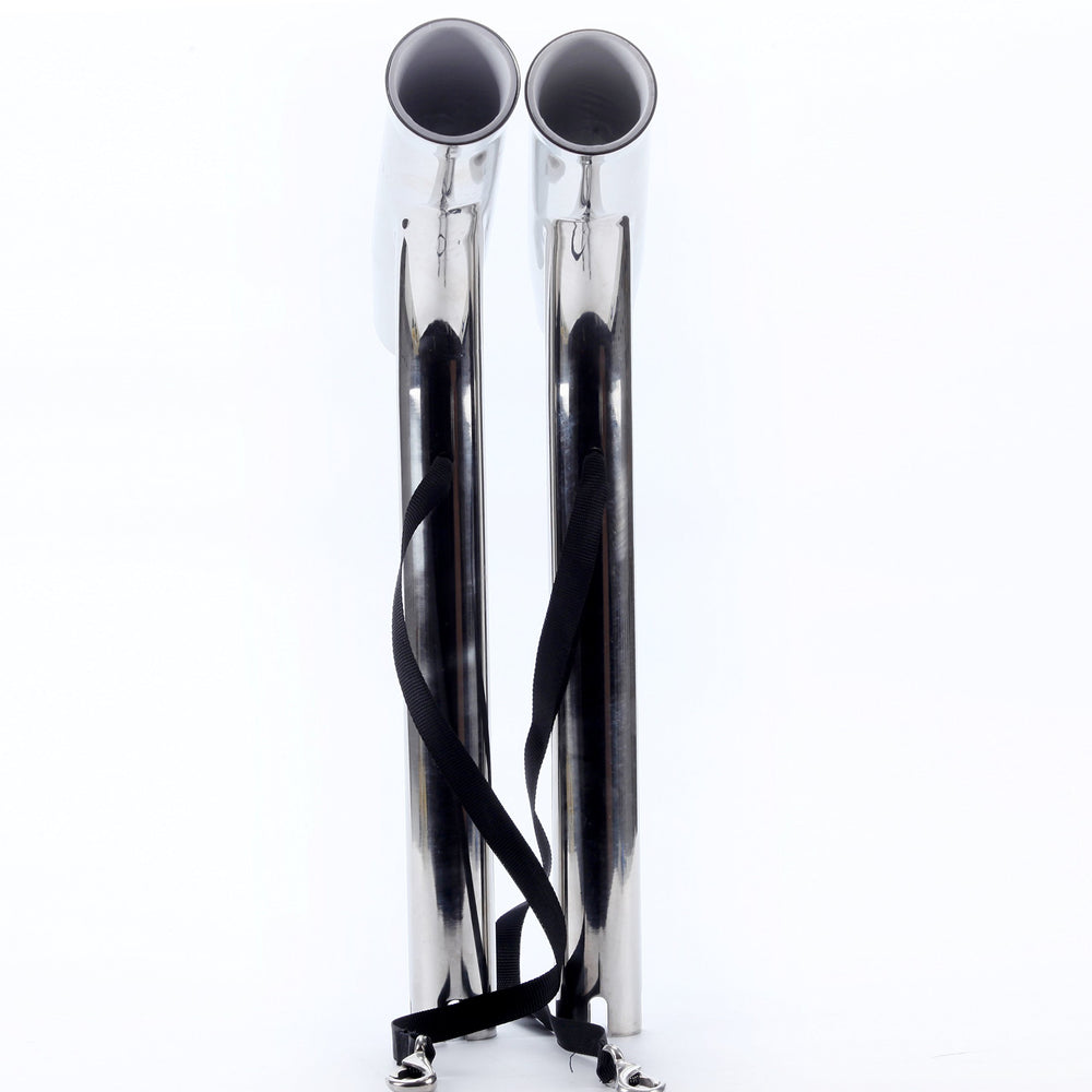 Amarine Made close-up stainless steel — mirror finish highlights corrosion resistance for coastal trips.