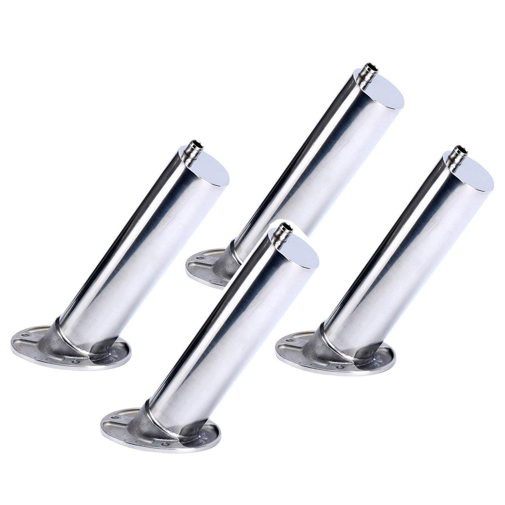 Amarine Made rod holders shown at 15-degree angle for optimal rod positioning.