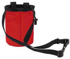 AMC Panda chalk bag soft fleece interior protects powder during sessions.