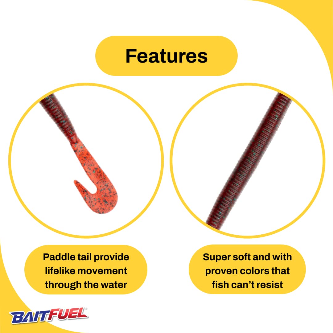 BAITFUEL X55 gel infusion visible, providing scent and taste cues.