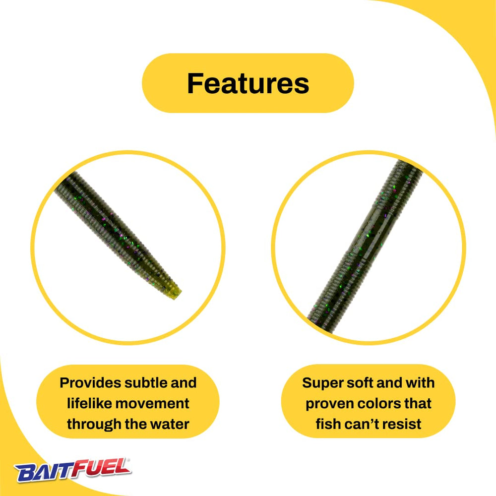 American Baitworks Ion side-to-side wiggle enhances attraction.