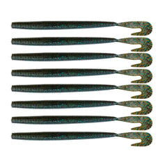 American Baitworks BAITFUEL Mega Bopper tail close-up for vegetation fishing